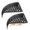 Fish Shelter Cave Corner for Fish Tanks Aquariums Decorations Beautiful Appearance Artificial Hideouts Corner Corner