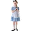 Cosplay Children's Drama Stage Performance Costumes Halloween Costumes European Pastoral Farm Costumes Checkered Girl Dress