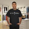 Victory Cross Christian TShirt Faith Inspirational Unisex Graphic Tee