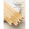 Natural Anti-Mildew Bamboo Chopsticks - Non-Slip, Heat Resistant, Long-lasting