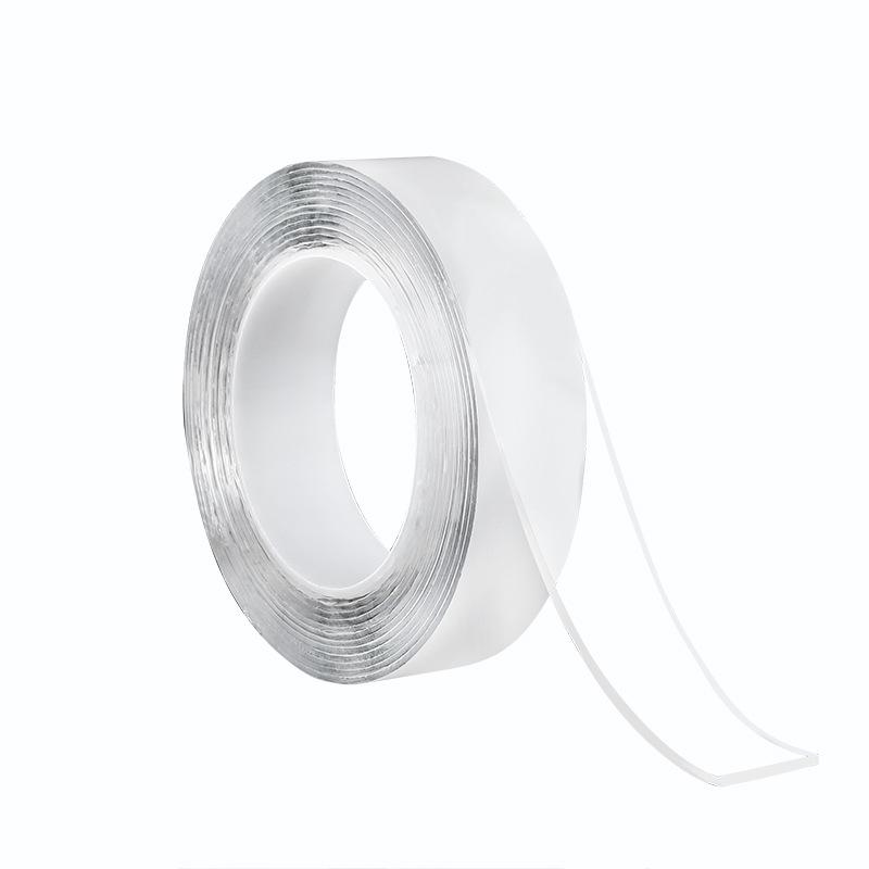 Transparent Nano Double-Sided Acrylic Tape - Waterproof, No Trace, High Temperature Resistant, 3.8 Hole Small Tube