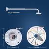 35" L-Type Dome Surveillance Camera with Retractable Aluminum Alloy Universal Wall Mount Extension for Hikvision/Dahua Panoramic Models