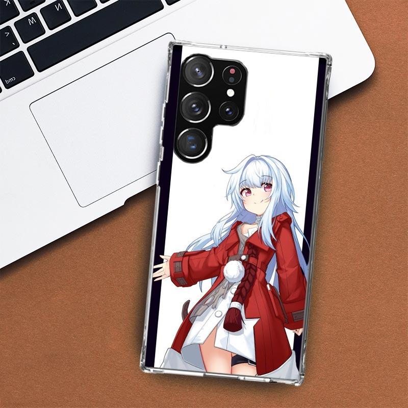 

Чехол для телефона Honkai Star Rail Clara для Samsung Galaxy S24 S23 S22 Ultra S21 S20 Fe S10 Plus S10E S9 S8 + чехол в виде ракушки Samsung S20