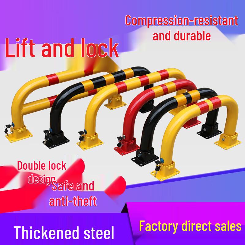 Robustní uzamykací prvek pro parkovací místo proti kolizi