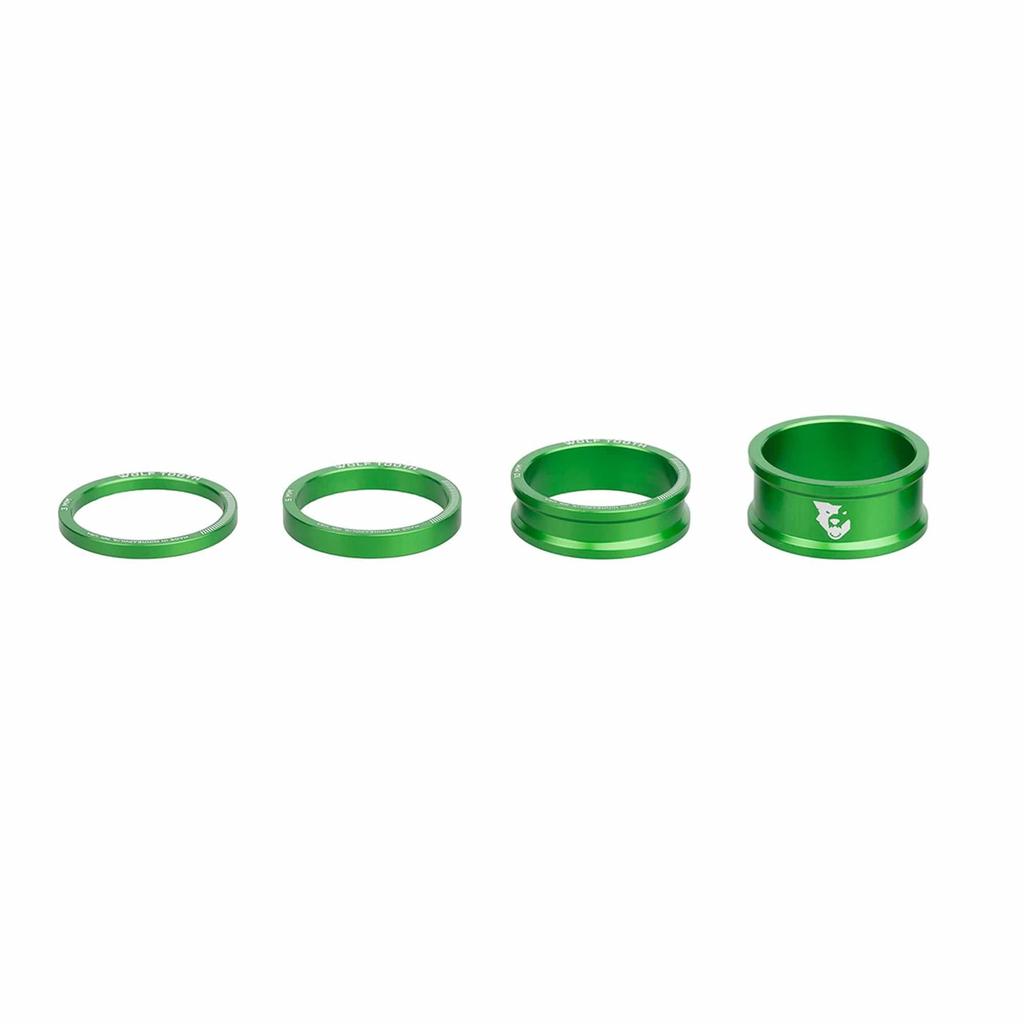 Wolf Tooth Spacer Kit Schwarz 3, 5, 10, 15mm,
