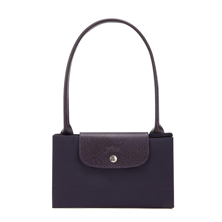 Longchamp Le Pliage Green Zipper Closure Recycled Polyamide Canvas Tote Bag Women Tote Raspberry 2605919645