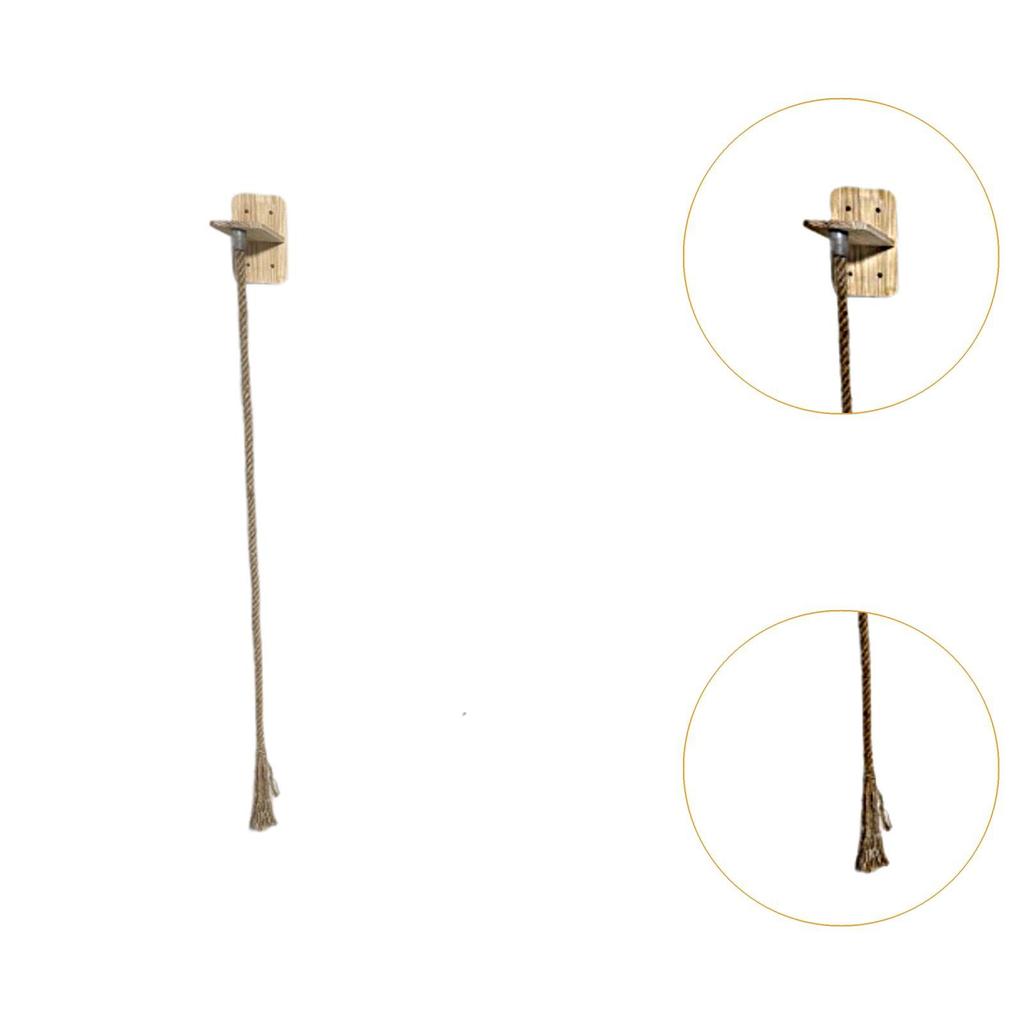 Cat Climbing Rope Pet Jumping Shelves Space Saving for Indoor and Outdoor Cats Stable Cat Scratching Post Cat Climbing Frame