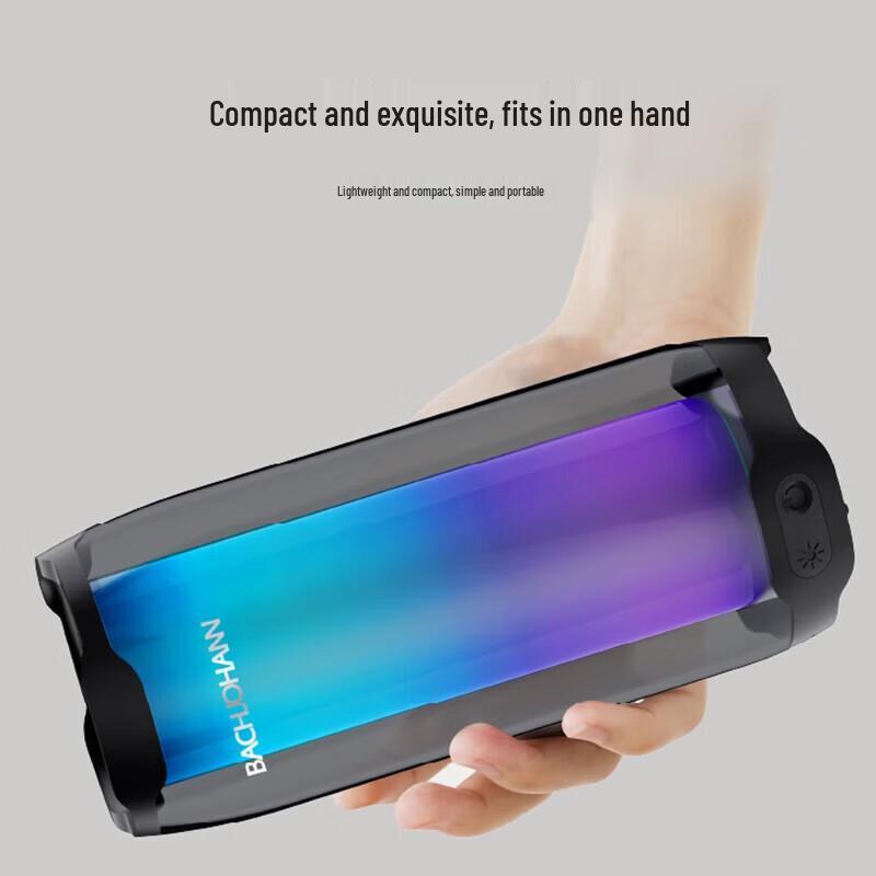 Bach Johann L4 Portable Wireless Bluetooth HIFI Speaker CN Plug (adapter Included)