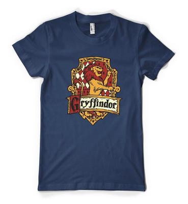 Maglietta Unisex per Bambini Personalizzata Harry Potter Casa Grifondoro Scudo