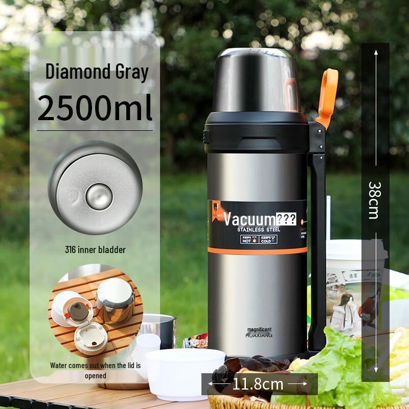 HOAOR Large Capacity Stainless Steel Insulated Pot