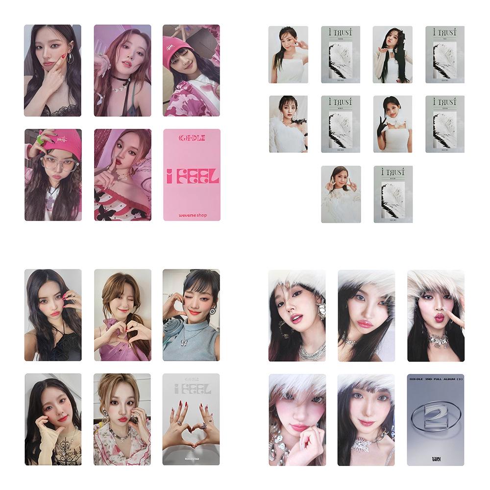 (G)I-DLE Merchandise: Small Cards - I FEEL, I TRUST, I NEVER DIE Random Designs