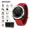 SANDA Men's Multi-Function Digital Sports Watch with Perpetual Calendar, Calorie Counter, Pedometer, and Waterproof Design