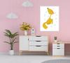 Picture Poster In a Frame A4 Cm Fox PD209