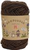 Hamanaka Koropokkuru 2126 Yarn, Medium-Fine, Col. 23, Brown, 25g, Approx. 92m,