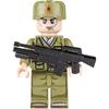 Ninja Warrior Superhero Doll With Weapon Single Building Block Assembly Toy