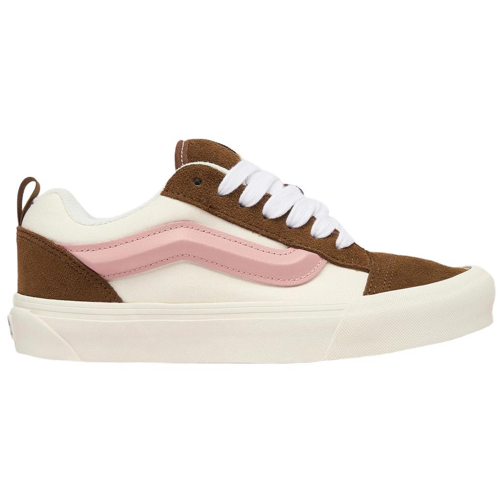 Vans Knu Skool Suede Leather Comfortable Versatile Low-Top Skate Shoes Women sneaker Beige VN000D6Z3N11