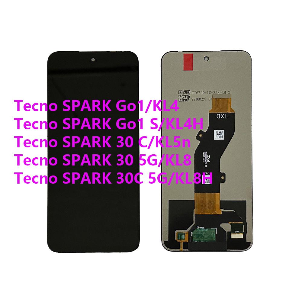Schermo LCD e Digitizer Assemblaggio Completo Per Tecno Spark 30C 5G KL8H