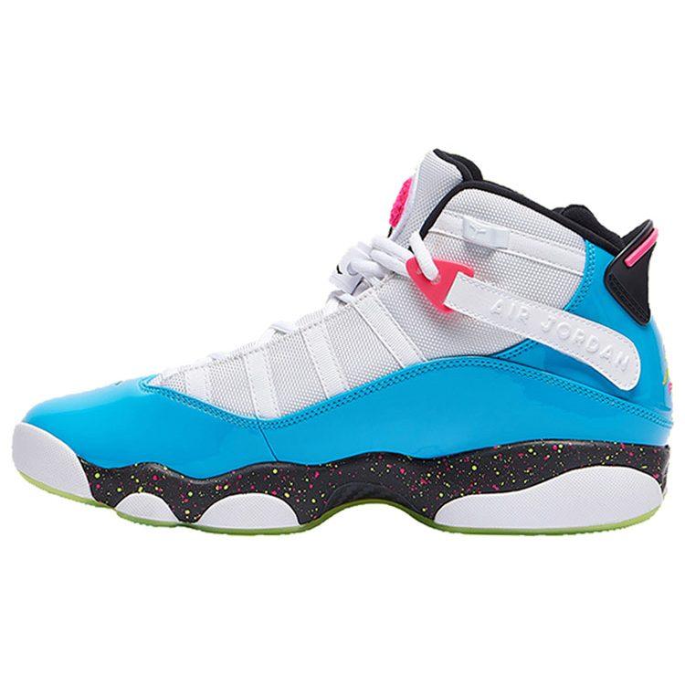 Jordan 6 Rings White Light Blue