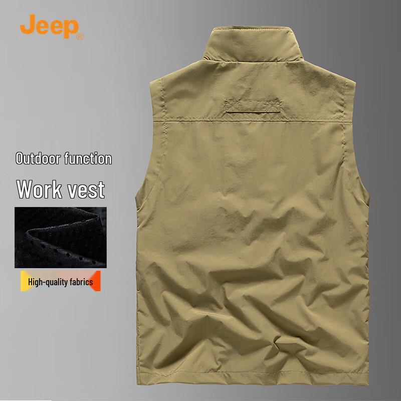 JEEP Men's Autumn Outdoor Utility Vest