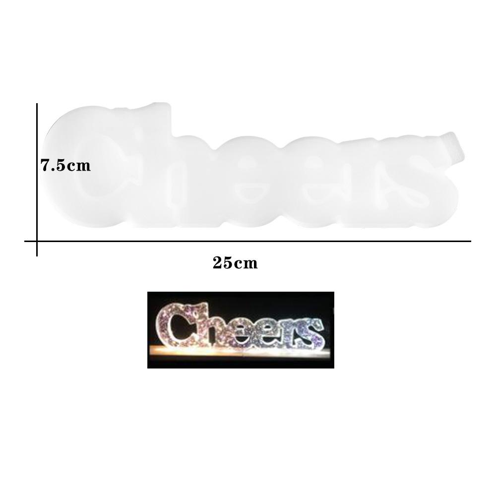 Home Love Silicone Mold Letters Epoxy Resin Mould for DIY Resin Crafts Casting Molds Home Decoration Jewelry Making Tool