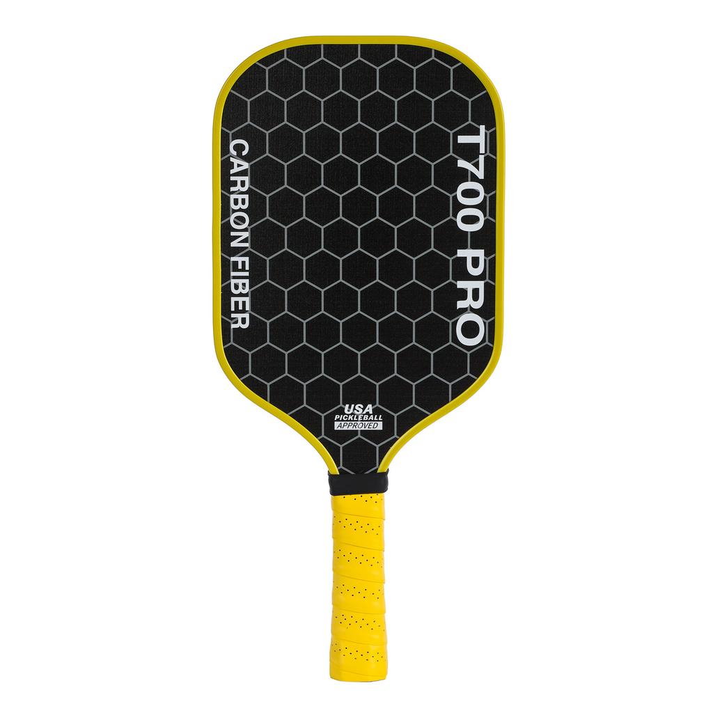 T700 Pickleball Schläger Karbonfaser Pickleball Schläger 16mm Polypropylen Wabenkern Pickleball Schläger