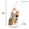 2026 Weihnachtsdekoration für Zuhause Weihnachtsmann Plüschpuppe 30cm Navidad Party Deko Xmas Ornamente Neujahrsgeschenk