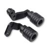 LEDISHUN Motorcycle Frame Sliders/Engine Sliders for Kawasaki Ninja ZX-6R 8BL-ZX636J (2024~) (Black)