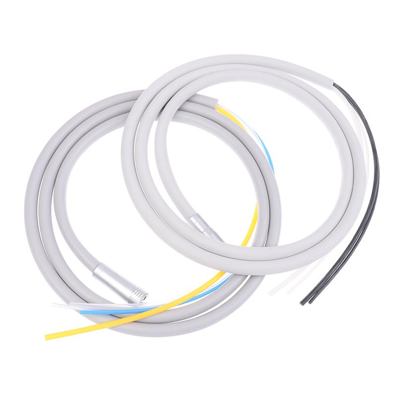 High Quality Dental Handpiece Hose Tube With Fitting 4 Holes For Dental High Speed Tracheal Water Pipe Dentistry Materials