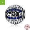 Devil'S Eye Diy Bracelet Beads Loose Beads, Accessories S925 Sterling Silver Eye Beads