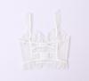 **Fishbone Strapless Ultra-Thin Lace Bra - Sexy French-Style Lingerie**