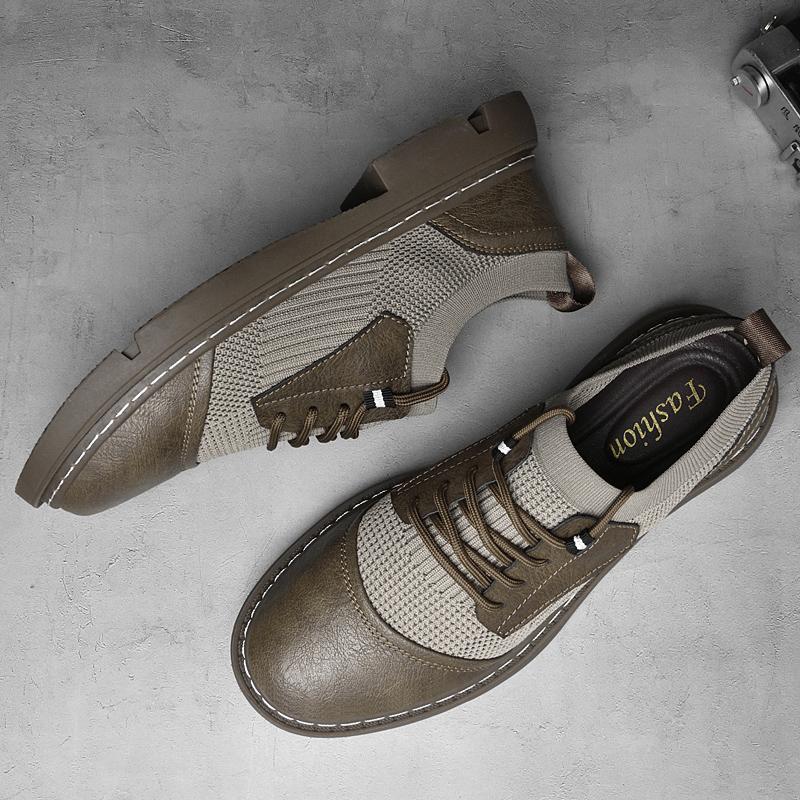 Fashion New Arrival Mens Oxford Shoes Handmade Leather Formal Shoes Leisure Walk Casual Shoe Versatile Male Sneakers Wedding Dress Flats