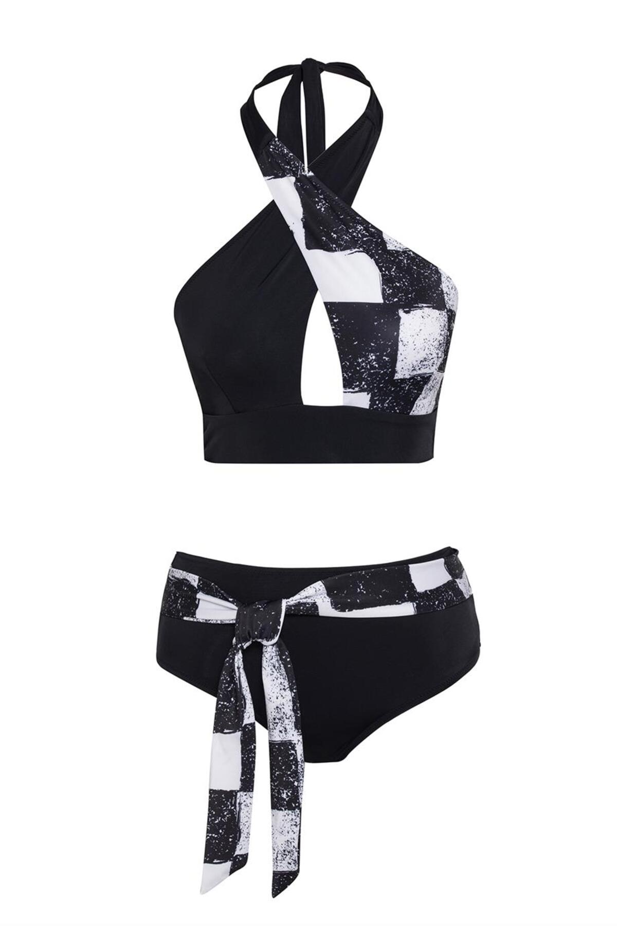 

Women s Fashion New Bikini Set Cross Bikini Set S
