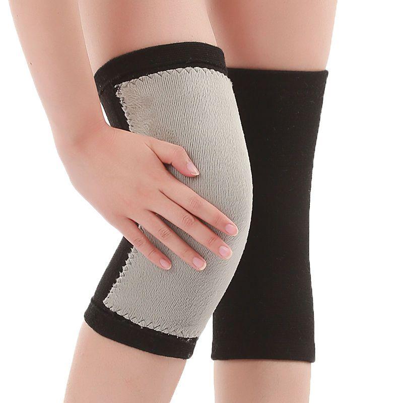 Unisex Thickened Fleece-Lined Knee Warmers for Winter Knee Joint Protection and Cold Protection for the Elderly
