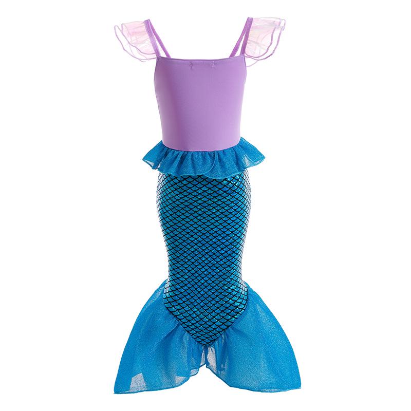 Vestito Gonna da Principessa Sirena per Bambini Natale/Halloween