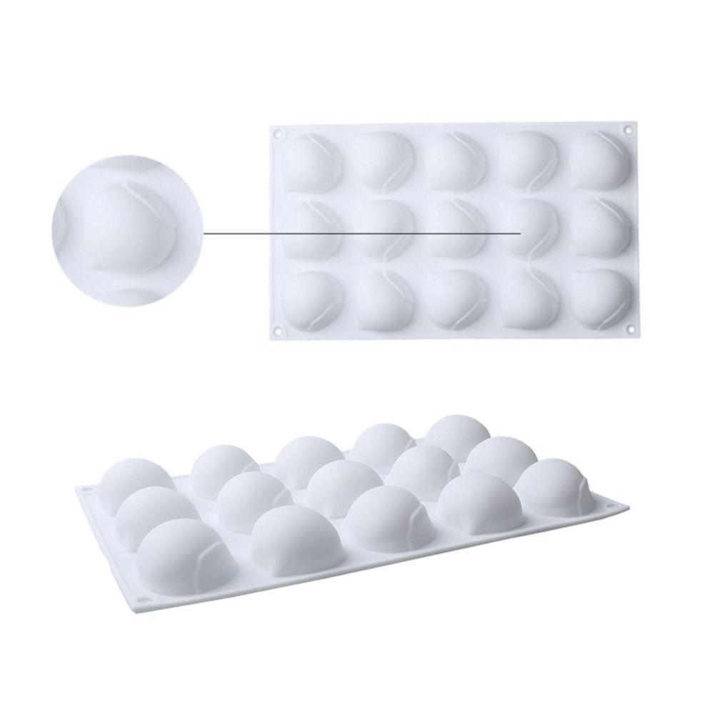 3D Design Chestnut Mousse Mold 15 Cavity Bakeware Mold Stylish Cake Decorating Tools  Pudding