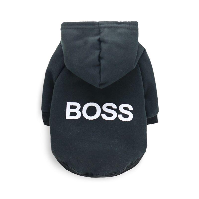 Pet Fleece Hooded Sweatshirt for Dogs - Autumn & Winter Style