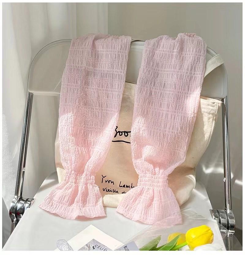 UV-Schutz Seersucker Eisseide Sonnenschutzärmel