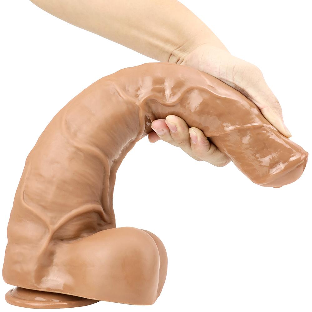 MoDi Riesiger realistischer großer Pferdedildo aus PVC, Tier-Penis mit Saugnapf, für Erwachsene, Sexspielzeug für Frauen, Vagina, Männer, Anal, Masturbator