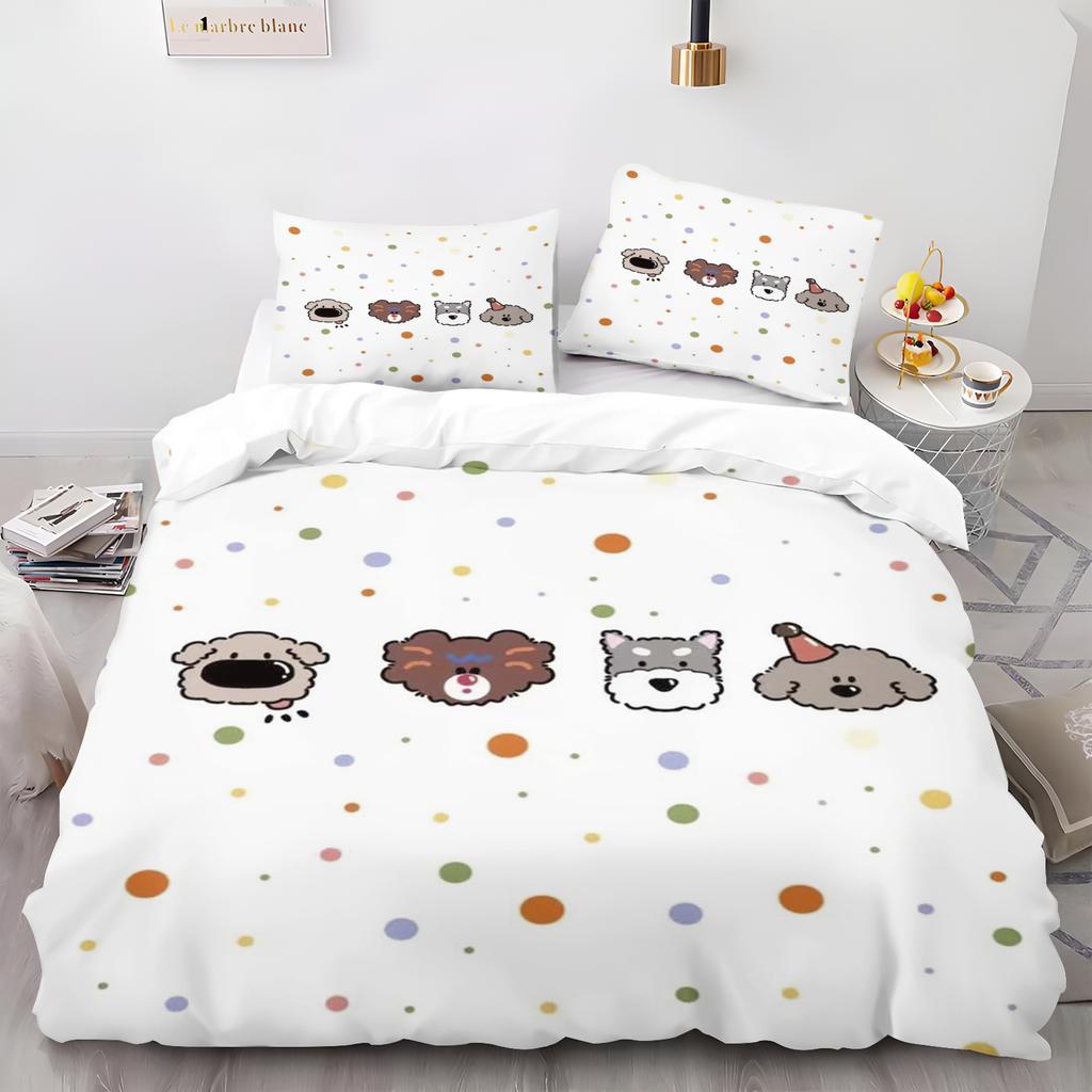 Comforter Cute Animal Cartoon With For Children Room 100% Polyester Bedding Breathable Duvet Custom Made Set Home