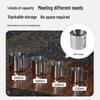 Portable Stainless Steel Camping Mug Set