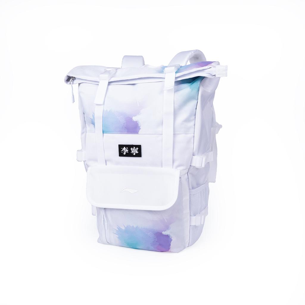 Li Ning Polyester Backpack Regular Unisex Cotton Candy Colorway ABSU327