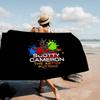 S-Scotty Logo C-Cameron Microfiber Blanket Quick Drying Beach Towels Oversized Printing Super Absorbent Pool Towel Blanket