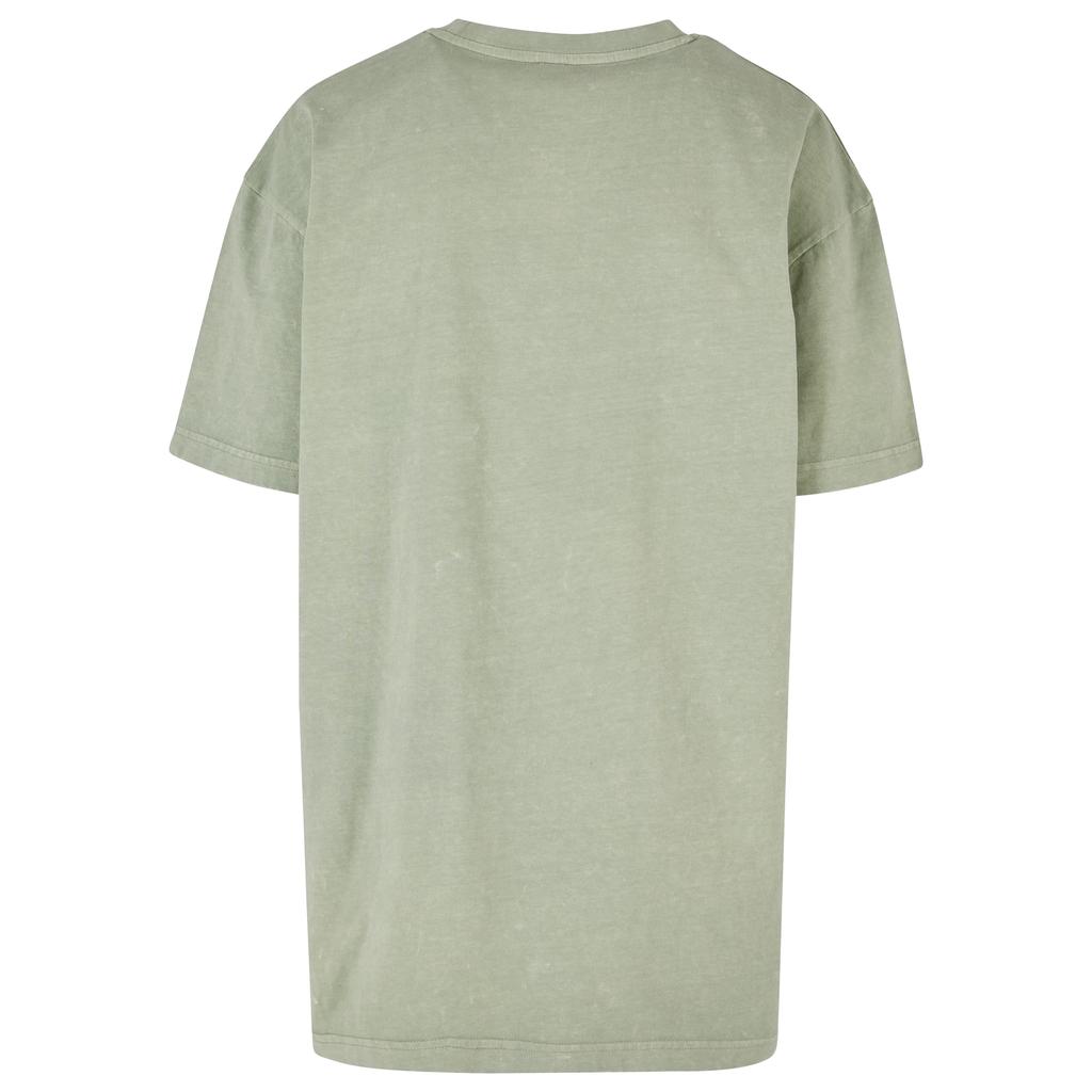 Build Your Brand Womens/Ladies Acid Wash Oversized T-Shirt