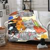 1pc Kawaii Animals Blanket Warm, Cozy, And Soft, Suitable for Sofas, Beds, Cars, And Office Use.Perfect for Camping And Travel, Making It a Great Gift