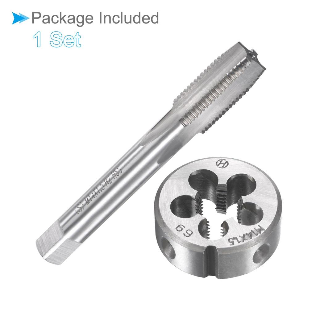 CoCud Tap Dice Tap & Die Set M14 x 1.5 Thread High Speed Steel