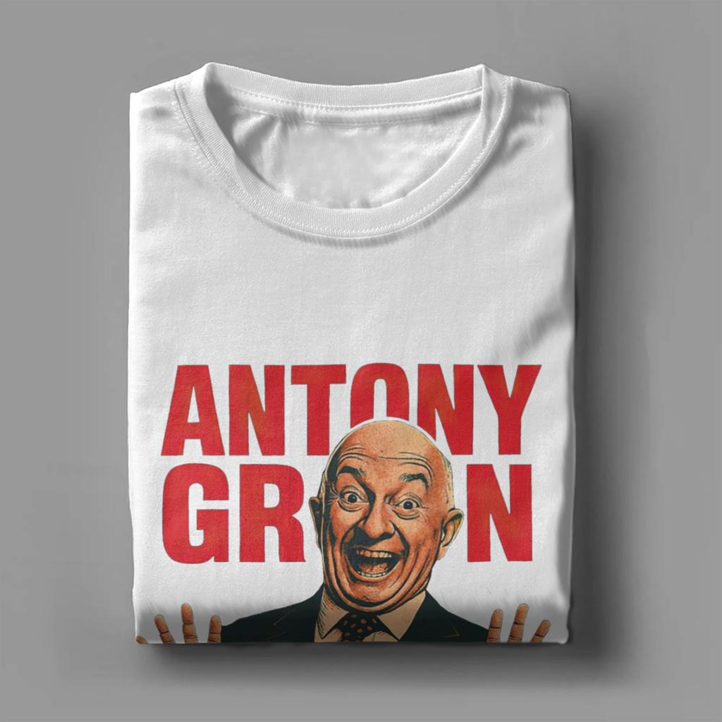 Men's Antony Green Vintage T Shirt  Pure Cotton Clothing Vintage Short Sleeve Crewneck Tee Shirt Unique T-Shirt