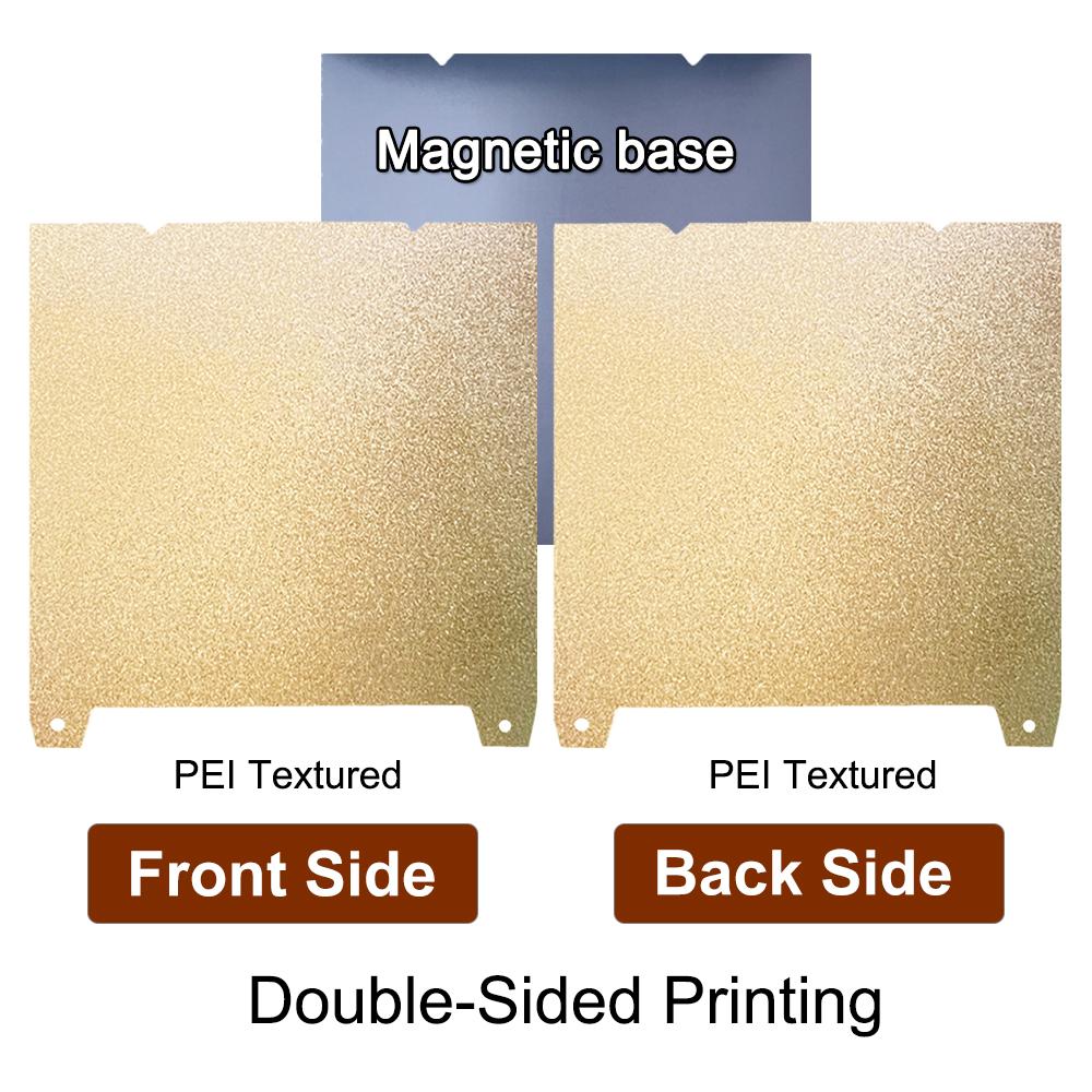 K1 Max PEI Plate PEO PET PEY Build Plate for Creality K1-Max 310x315mm PEI Sheet Double Sided K1Max Magnetic Print Bed Plate
