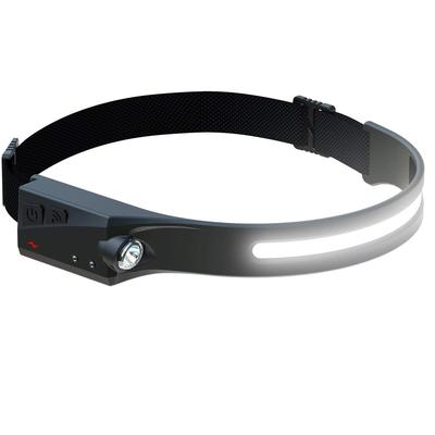 Headlight, Rechargeable, USB LED Dual Light Source, Headlamp, 5 Lighting Modes, 50g, Ultra Lightweight, High Brightness, Outdoor Headlight, IPX4