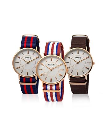 Relógio de Pulso FOCE MILANO Esportivo Masculino com Pulseira NATO F2601N