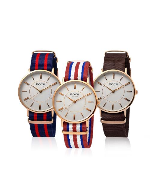 

[FOCE] FOCE MILANO Men s Sports NATO Band Wristwatch F2601N F2601N-RGA